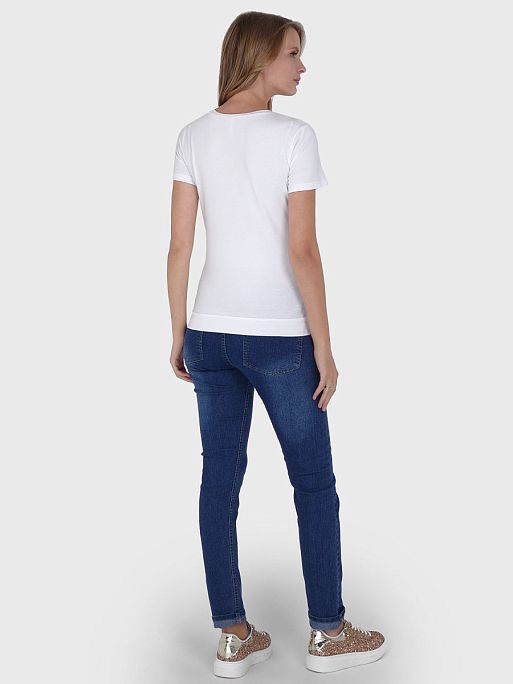 Базовая футболка для беременных и кормления Милли одежда для беременных и кормящих I Love Mum 2