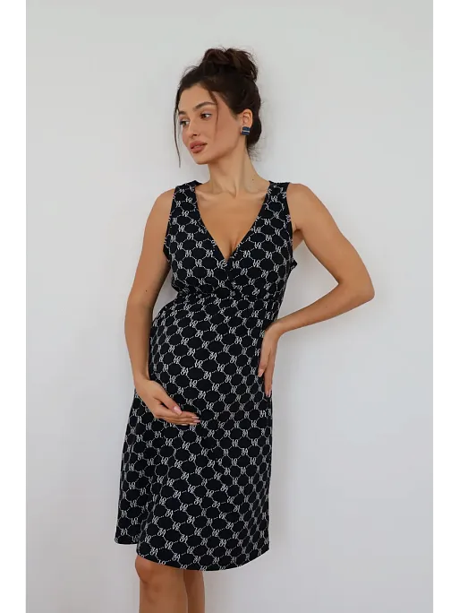 Халат и сорочка для беременных и кормящих в роддом I Love Mum 8