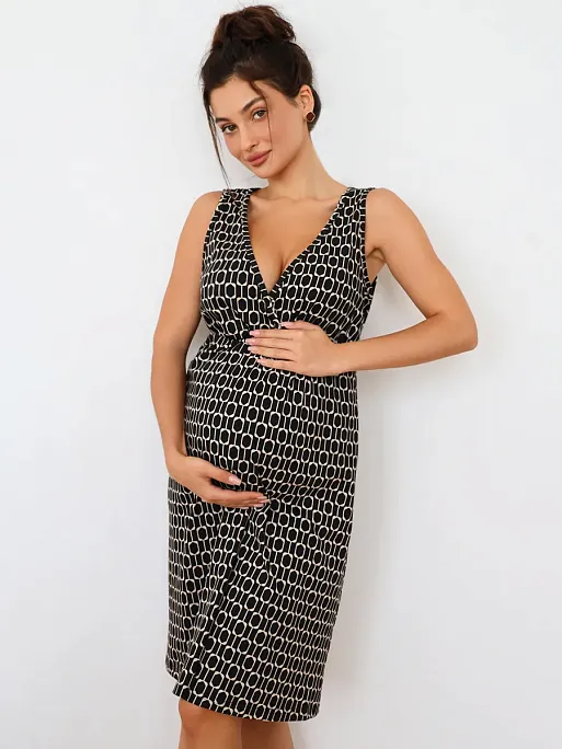 Халат и сорочка для беременных и кормящих в роддом I Love Mum 16