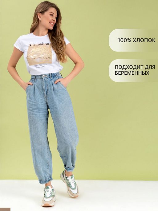 Футболка женская с принтом Руби I Love Mum 1