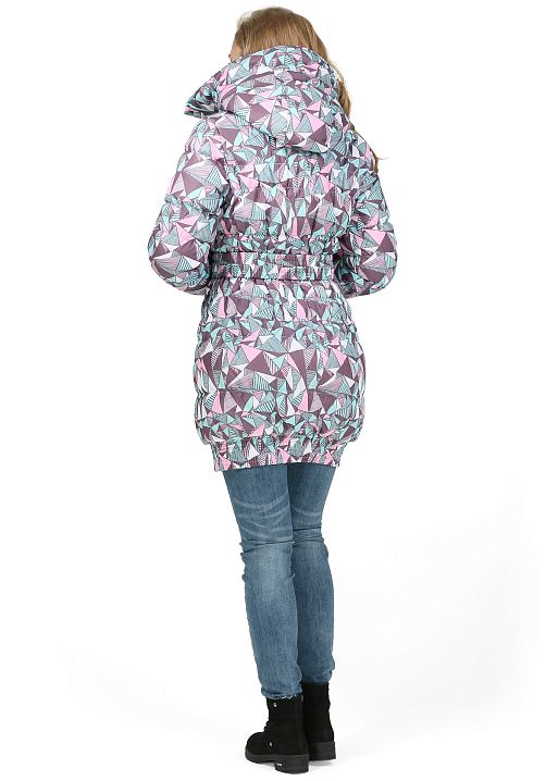 Куртка 3в1 зимн. Исландия геометрия орхидея для беременных и слингоношения (aw18) I Love Mum 7