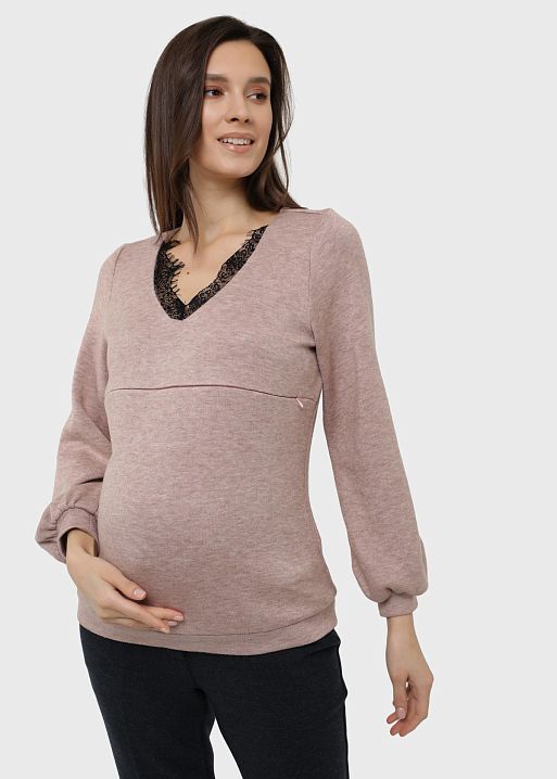 Джемпер Сири для беременных и кормящих I Love Mum 1
