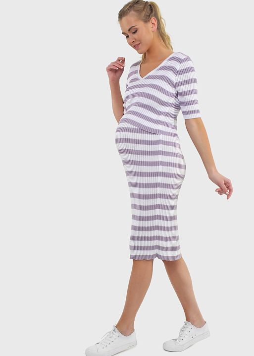 Платье Фьюджи для беременных и кормящих I Love Mum 1
