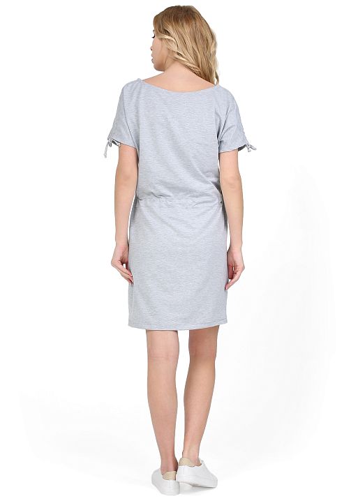 Платье Зоя для беременных серый меланж I Love Mum 2