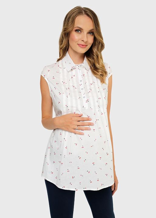 Блузка Каролина для беременных и кормящих I Love Mum 1