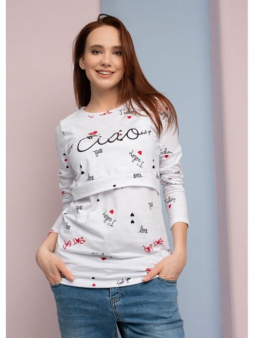 Футболка для беременных и кормящих Лиора I Love Mum 4