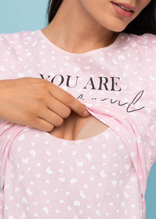 Ночная сорочка Джейн для беременных и кормящих I Love Mum 5