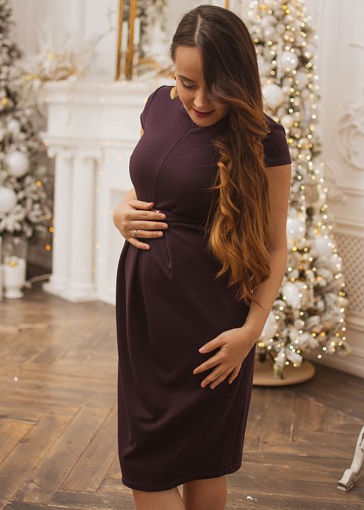 Платье Грейси для беременных и кормящих I Love Mum 1