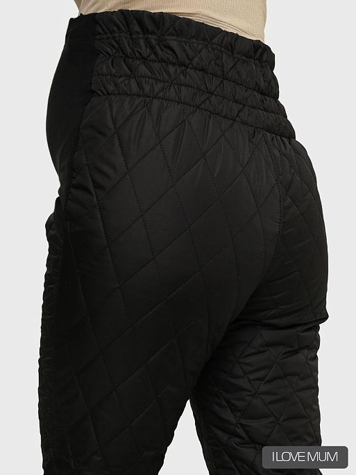 Брюки зимние утепленные Луиджи штаны для беременных балоневые  одежда для беременных и кормящих I Love Mum 3