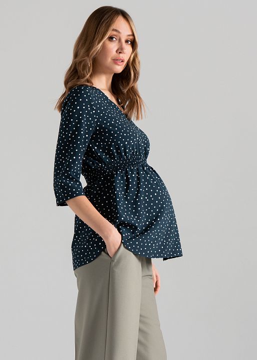 Блузка Кэрри для беременных и кормящих I Love Mum 3