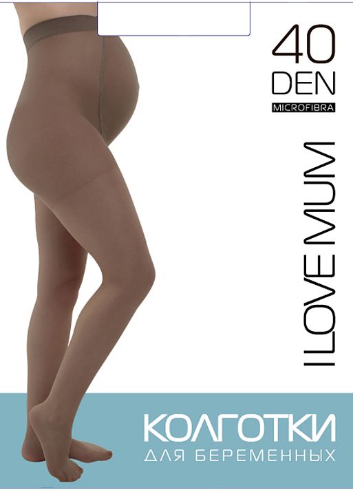 Колготки для беременных 40 den I Love Mum 2