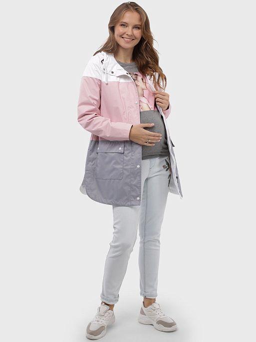 Ветровка для беременных 2в1 Панакота I Love Mum 2