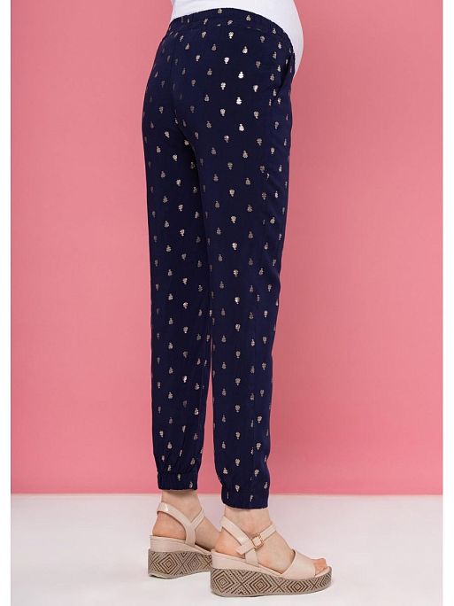 Брюки летние спортивные Салмон штаны для беременных легкие одежда для беременных и кормящих I Love Mum 5