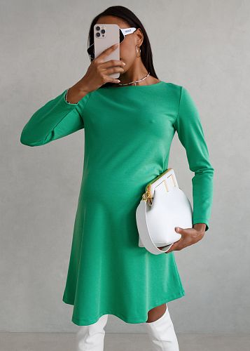 Платье Эрлин для беременных цвет зеленый   I Love Mum