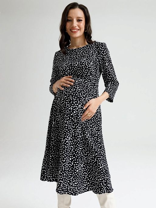 Платье для беременных и кормящих нарядное Ариэль I Love Mum 2