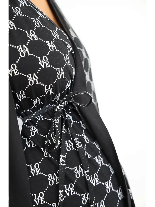 Халат и сорочка для беременных и кормящих в роддом I Love Mum 10