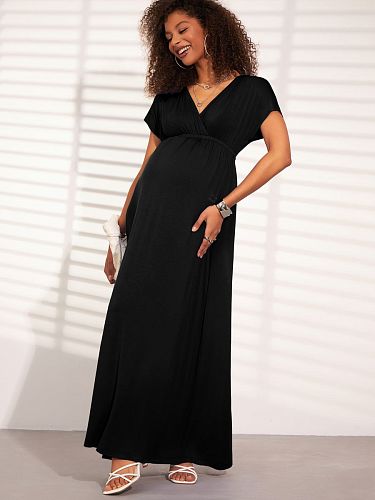 Платье Леа для беременных цвет черный  I Love Mum