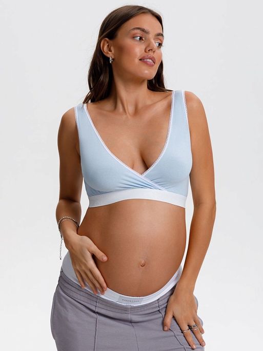 Топ для беременных и кормящих Энджел набор 2 шт I Love Mum 5